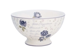Beatrice White soup bowl fra GreenGate - Tinashjem